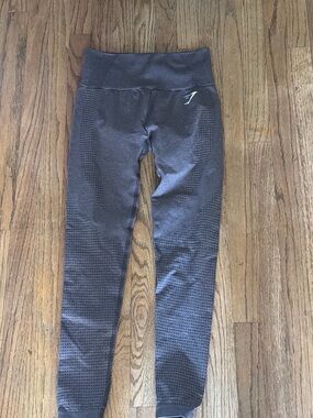 Gymshark Charcoal Black Seamless Leggings